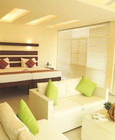 Deluxe room at Beacon Beach in Negombo