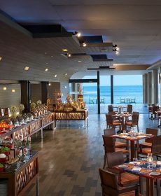 Tranzfusion main restaurant at Hikka Tranz by Cinnamon in Hikkaduwa