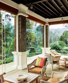 Tea Terrace at Jetwing St Andrews in Nuwara Eliya